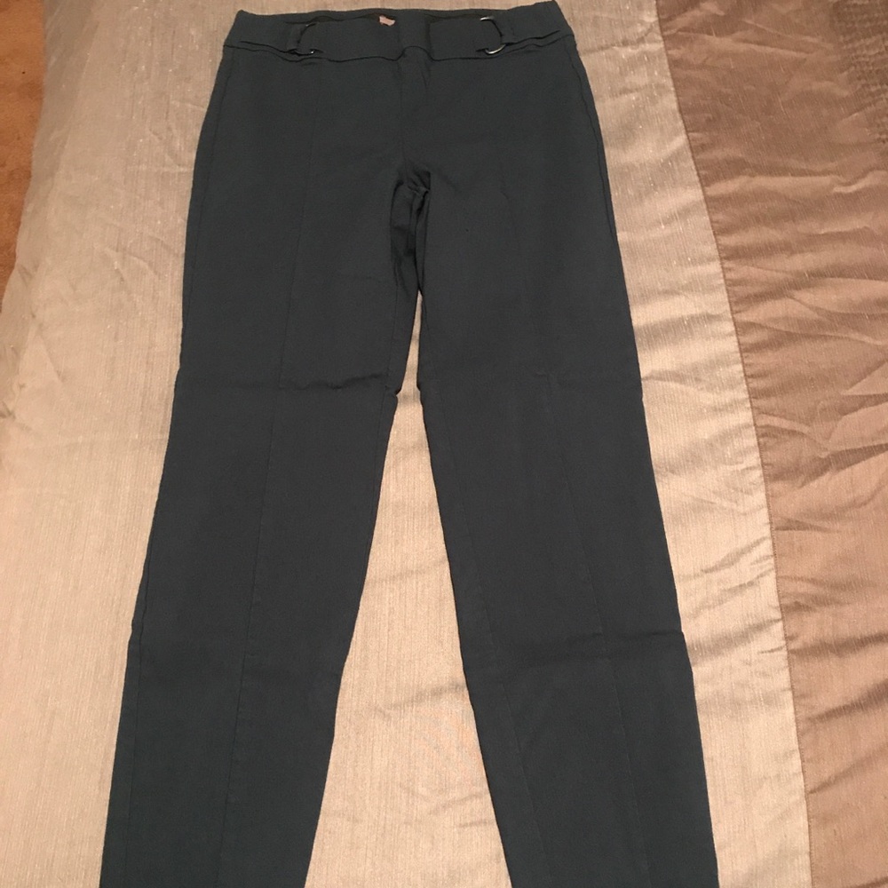 Green dress pants